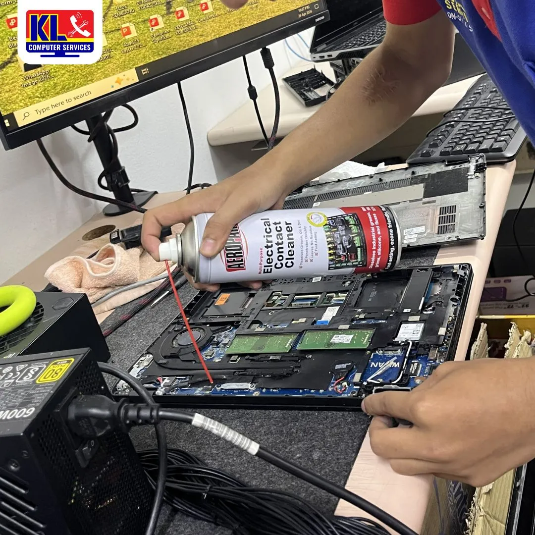 Laptop Motherboard Cleaning Services